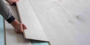 click-lock luxury vinyl plank