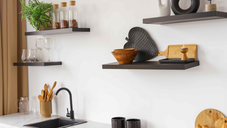 floating shelves