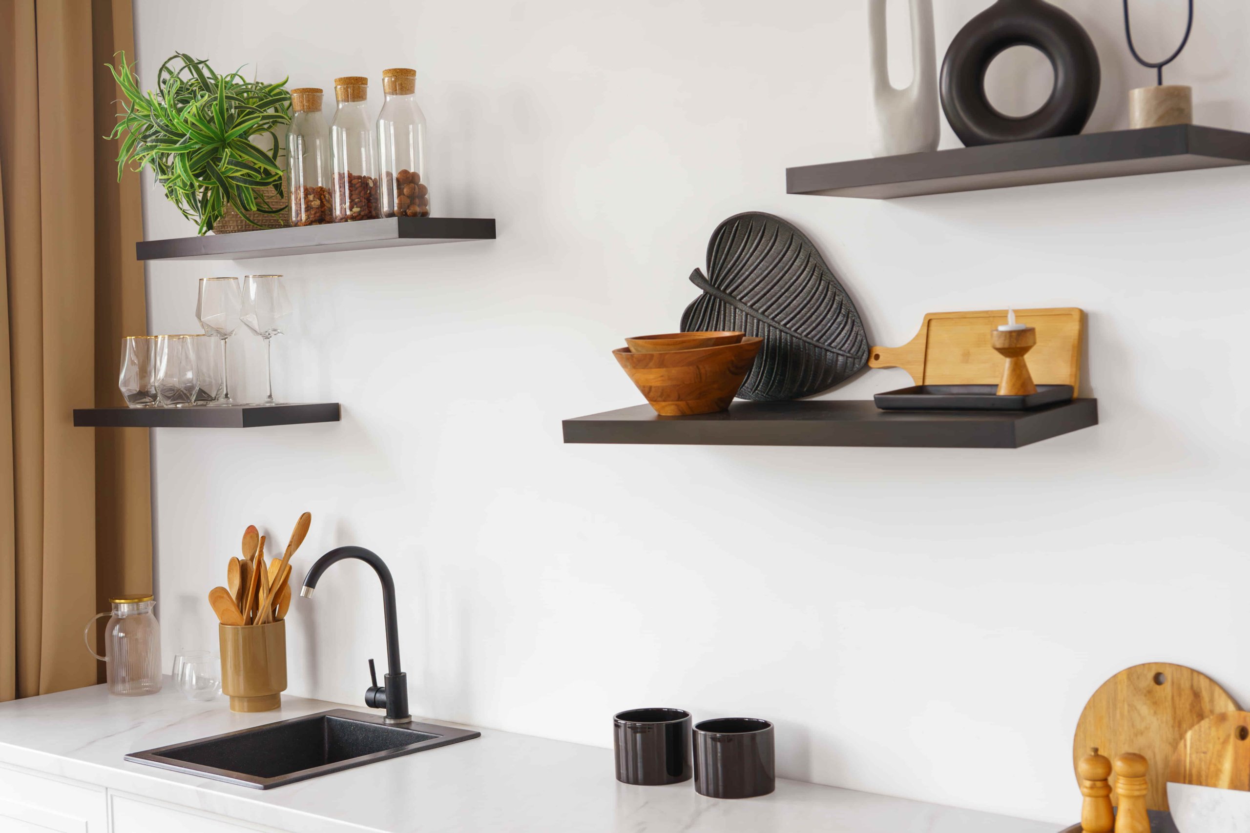 floating shelves