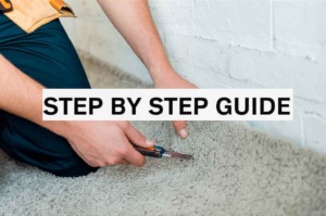 step by step guide on carpet install