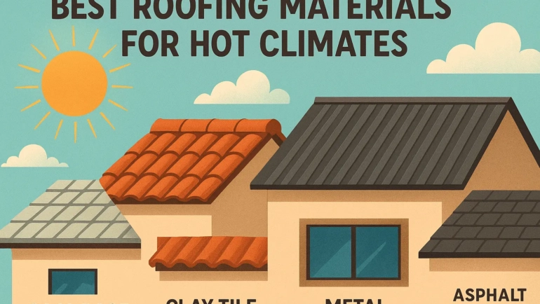 Best Roofing Materials for Hot Climates