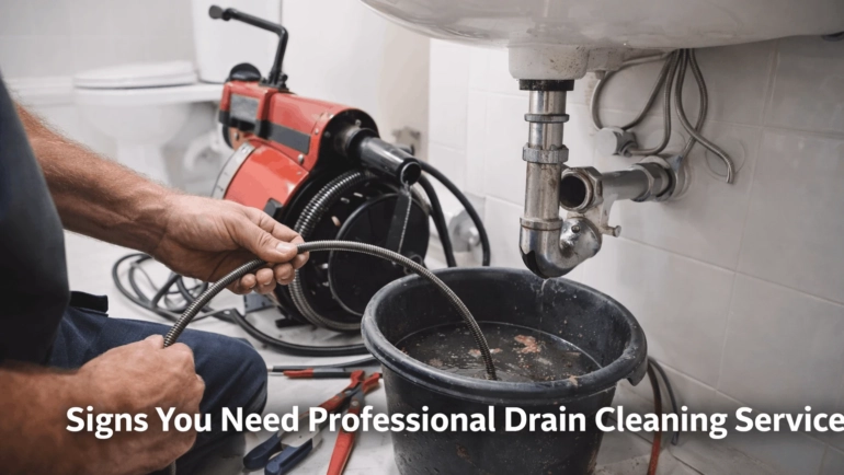 Top Signs You Need Professional Drain Cleaning Services