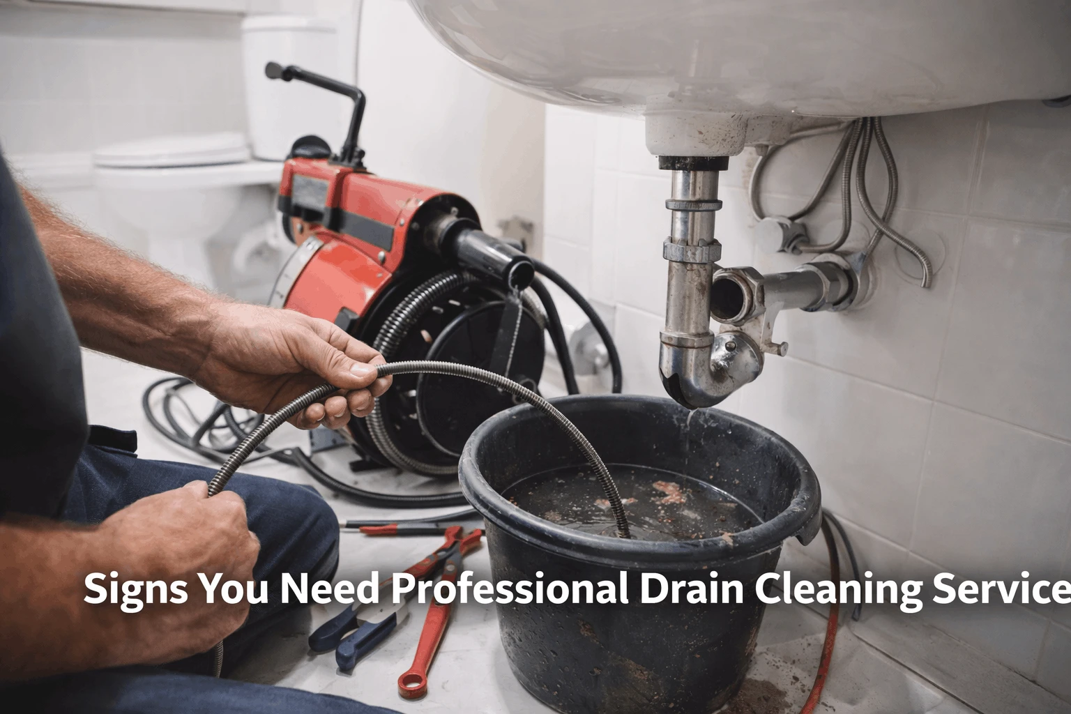 Top Signs You Need Professional Drain Cleaning Services