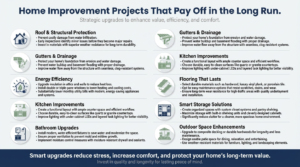 Home improvement projects