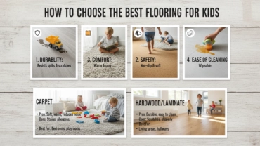 How to Choose the Best Flooring for Kids : kids friendly flooring