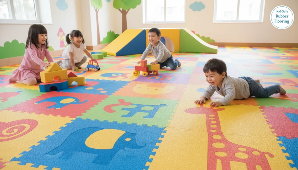 Rubber Flooring for kids