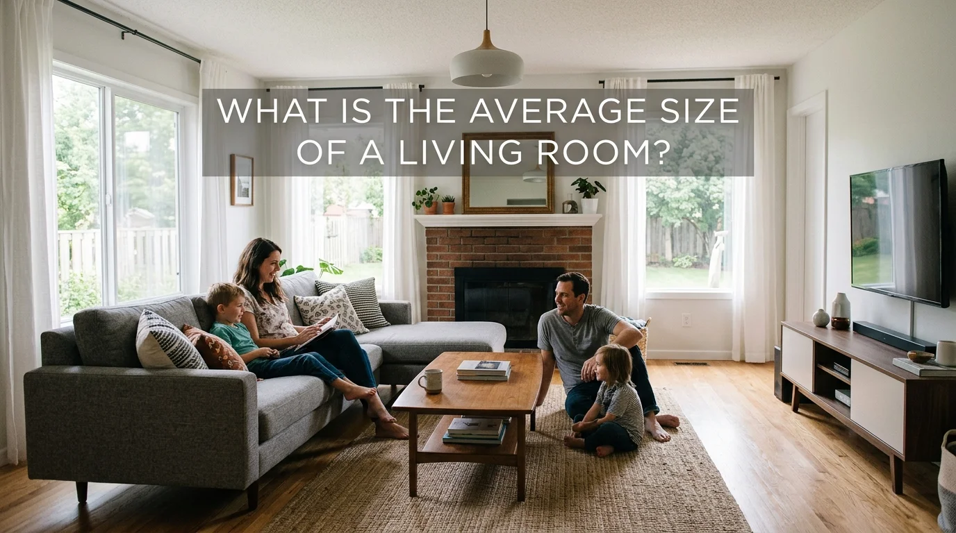 What Is the Average Size of a Living Room